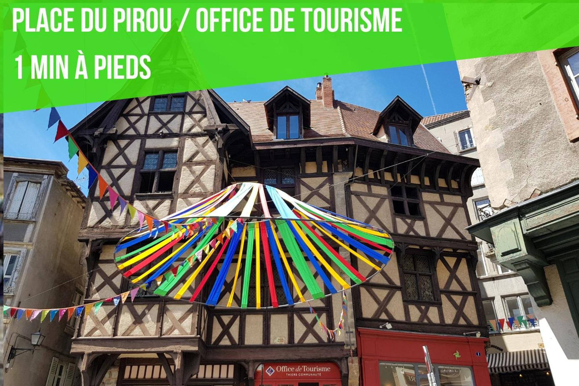 Le Grand Pirou # Lumineux # Halte Auvergne ティエール エクステリア 写真